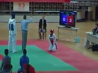 Taekwondo bust capete the luptă, gratis luptă xxx sex film film f6