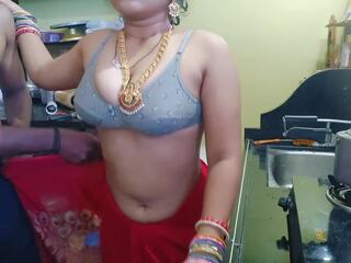 My Bhabhi sexy and I Fucked Her in Kitchen When My Brother was Not in Home