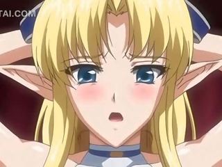 Terrific blondine anime fairy kut geneukt hardcore