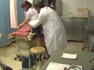 Nhật bản thiếu niên fucked lược tại gynecology video